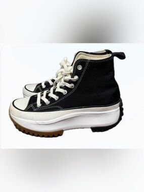 Converse Run Star Hike Platform Sneaker - Black / White / Gum